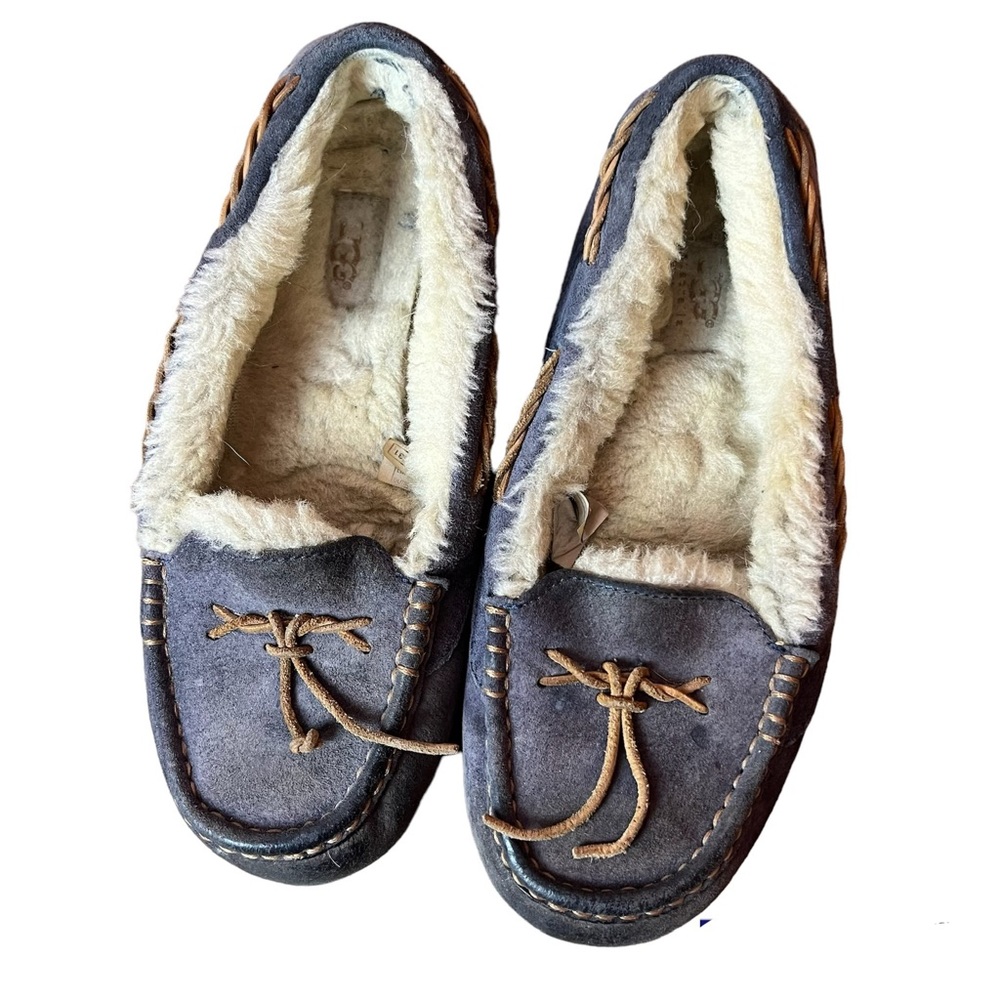 Ugg Moccasins Slide On Slippers, size 9 - AS IS